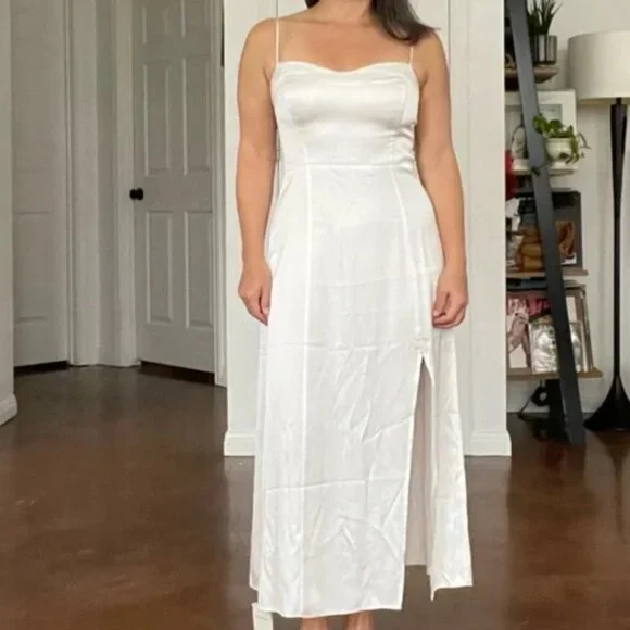 chinese dress ladies Abercrombie & Fitch Draped Skirt Maxi Dress  Continuiti